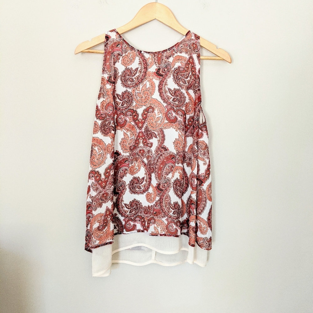 Violet & Claire Paisley Top